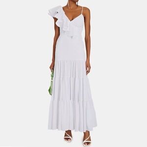 NO PISE LA GRAMA ARACEA TIERED MAXI DRESS